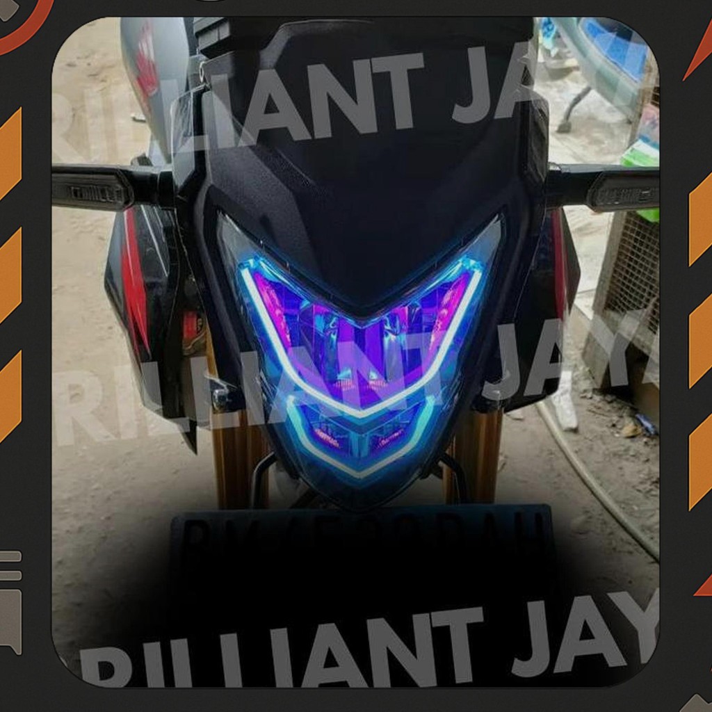 Gratis Ongkir Full Set Lampu Alis Honda Cb 150R Bonus Devil Eye Tidak Berbintik 2 Pcs Led Alis + 2 P