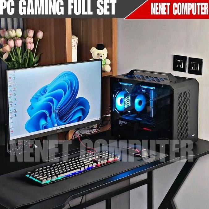 PC Gaming Editing i7 12700F | RTX 3050 8GB | 16GB | LED 24 - Full Set