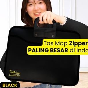 

Toplaku Tas Map Dokumen Berkas Anti Air 15,6 INCH Multifungsi Zipper File Plastik Serbaguna Penting Aesthetic Dokument Document File Folder Organizer Clear Holder Stationery MURAH