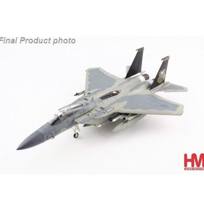 Diecast Pesawat Tempur F-15C "Grim Reapers" England 2022 1/72 By Hm
