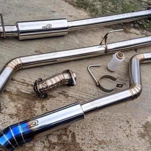 Knalpot Fortuner Vnt Full Sytem Knalpot Racing Fortuner Vnt Stainless