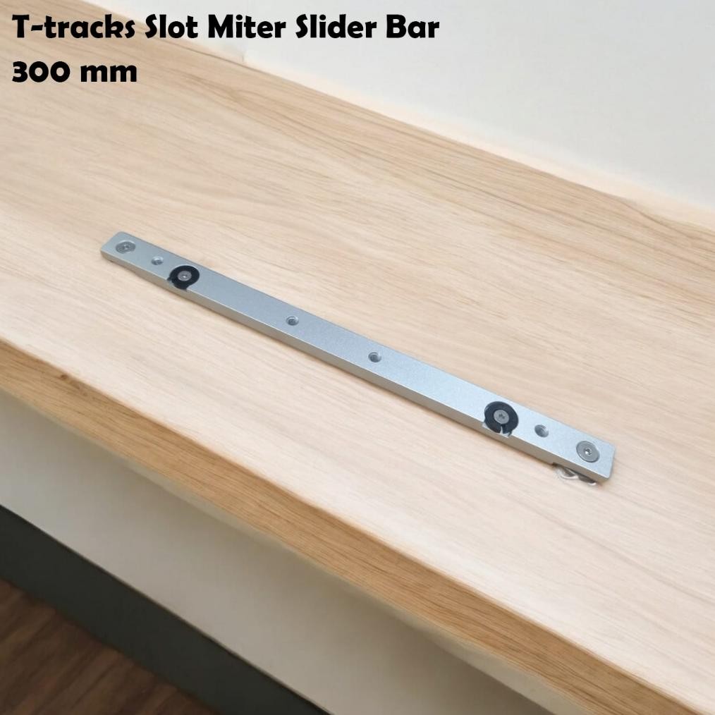 T Slider Slot Bar 300mm Meja Potong Table Saw Runner Gauge ter Track 30cm Rel ZBOSV