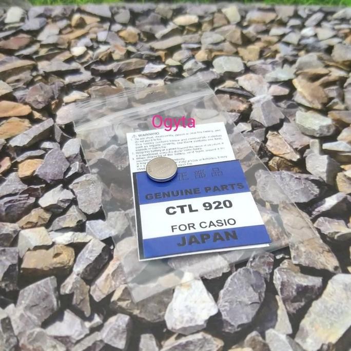 Baterai Casio Tough Solar Jam Tangan Gshock Protrek Ctl 920 Original