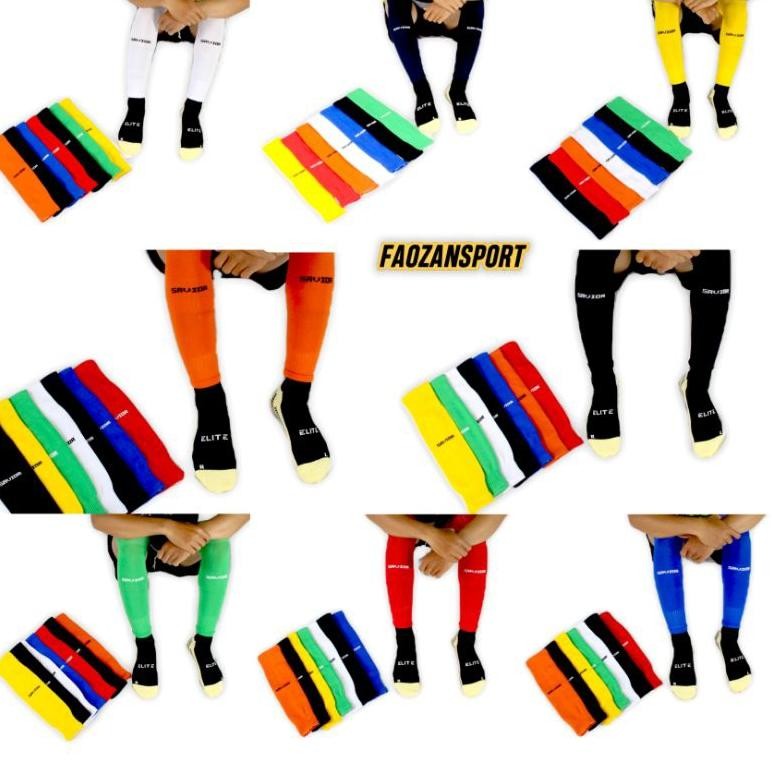 Kaos Kaki Sambung Savior Sleeve Sock Savior Kaos Kaki Sambungan Sepakbola Futsal Original Hitam