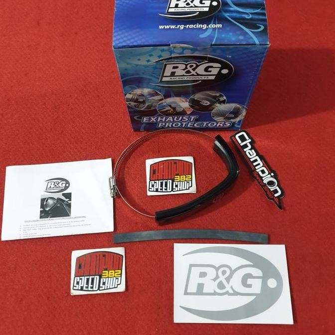 Exhaust Protector Pelindung Knalpot R&G New ZX25R Termnoni