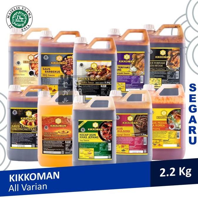 

Kikkoman Shoyu Gochujang Bulgogi Teriyaki Yakiniku Bbq Jerigen 2Kg