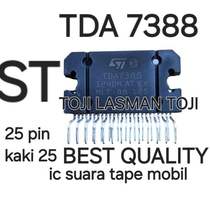 (Allthebest) ic tda 7388 tda7388 ic suara tape mobil