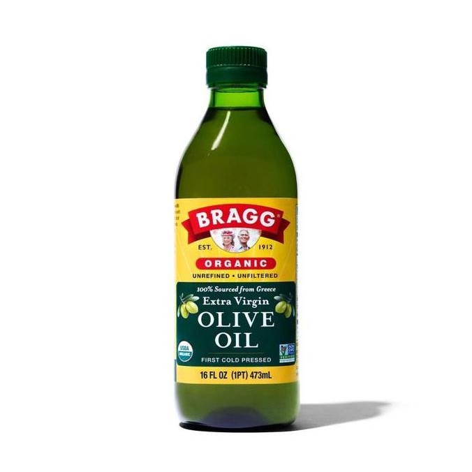 

Bragg Olive Oil (Minyak Zaitun) 473 Ml Minyak Organik Nabati