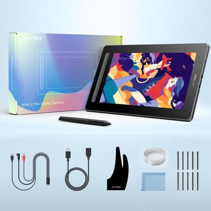 Xp Pen Artist 13.3 PRO Drawing Monitor Pen Alternatif Cintiq RESMI