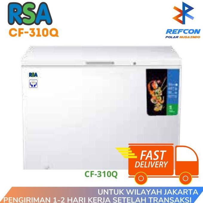 Chest Freezer Rsa Cf-310 / Cf310 Freezer Box 310 Liter