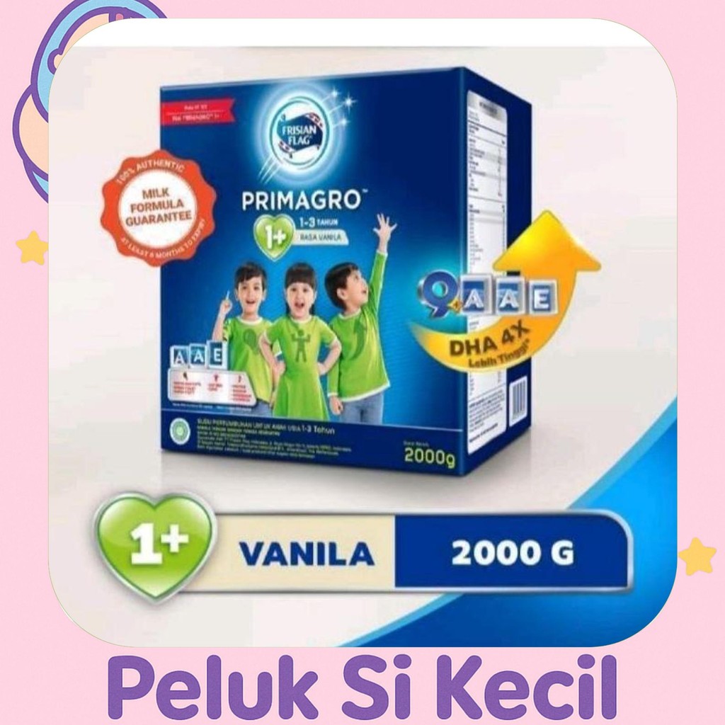

Frisian Flag 1+ Madu / Vanila 2000 Gram