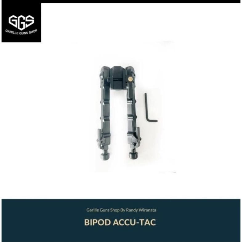 ORIGINAL BIPOD ACCU-TAC SR-5 QD l ACCUTAC we-12