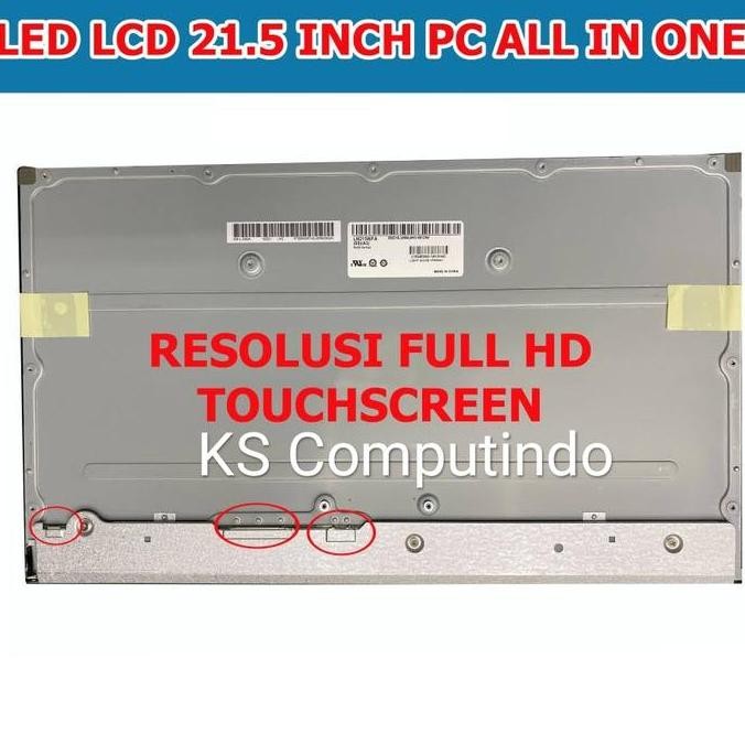 LAYAR LED LCD AIO PC ALL IN ONE HP ProOne 600 G5 21.5 INCH TOUCHSCREEN