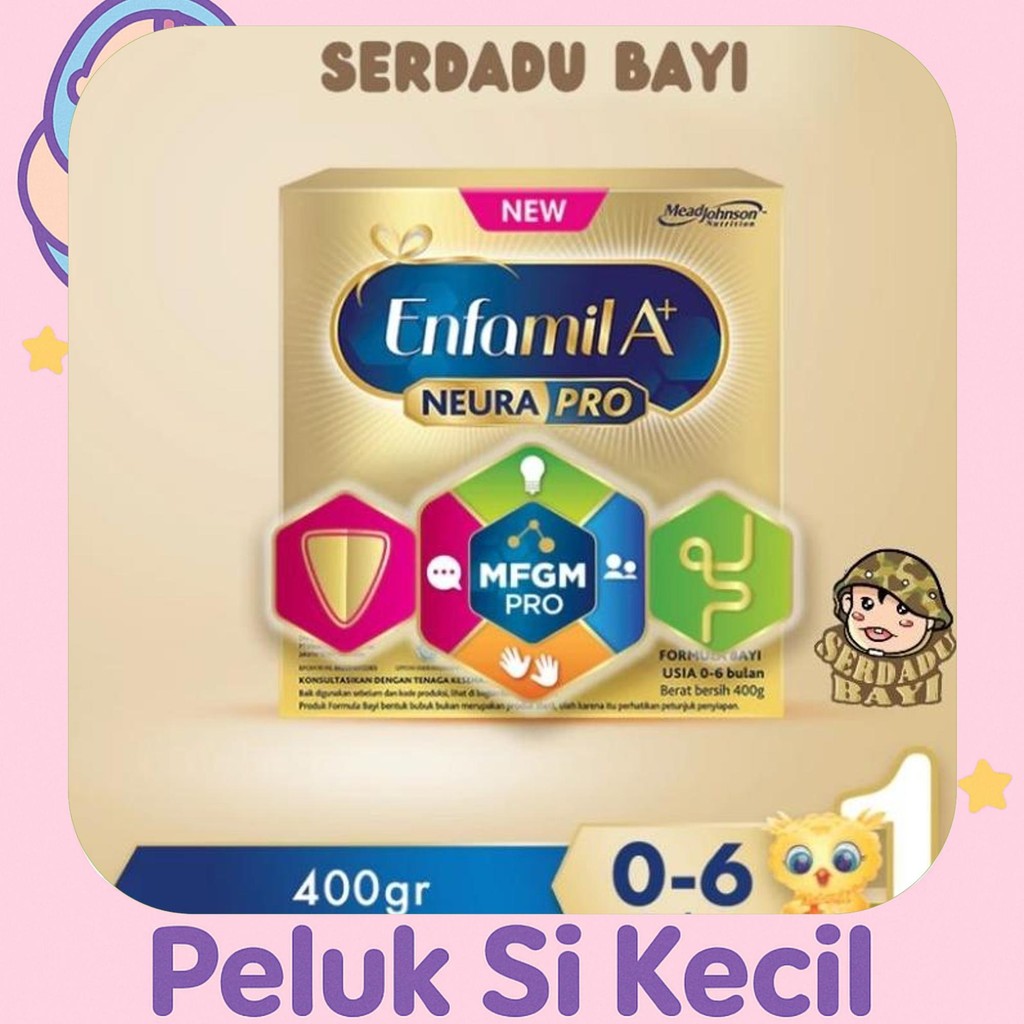 

New Enfamil A+1 Susu Formula 400Gr