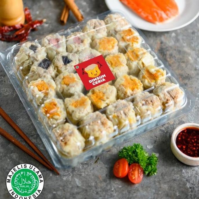 

Dimsum 49 Ceria Isi 50Pcs Halal / Frozen Food