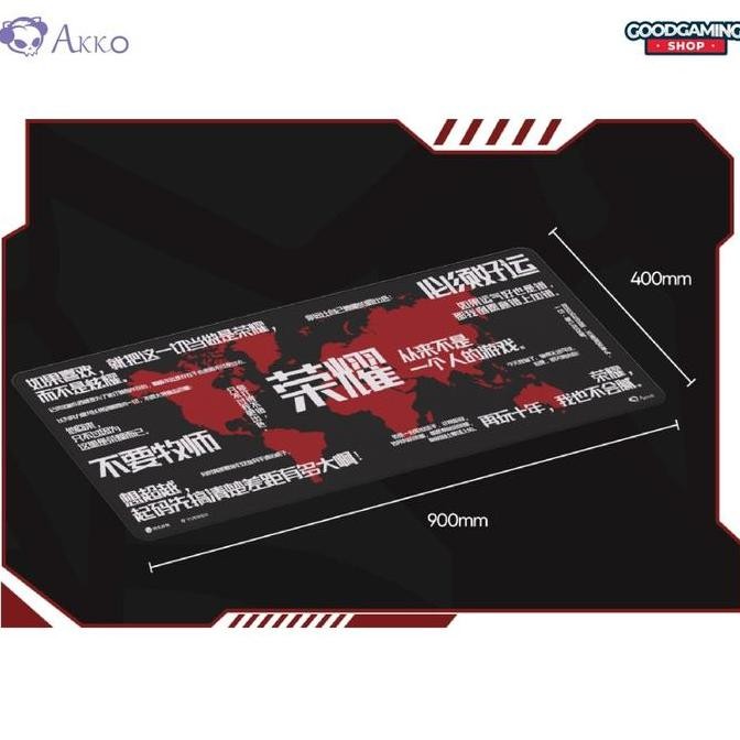 AKKO Mousepad Limited Edition Pompompurin / Cinnamoroll / Wasteland Survival / King's Avatar-Ye Xiu 