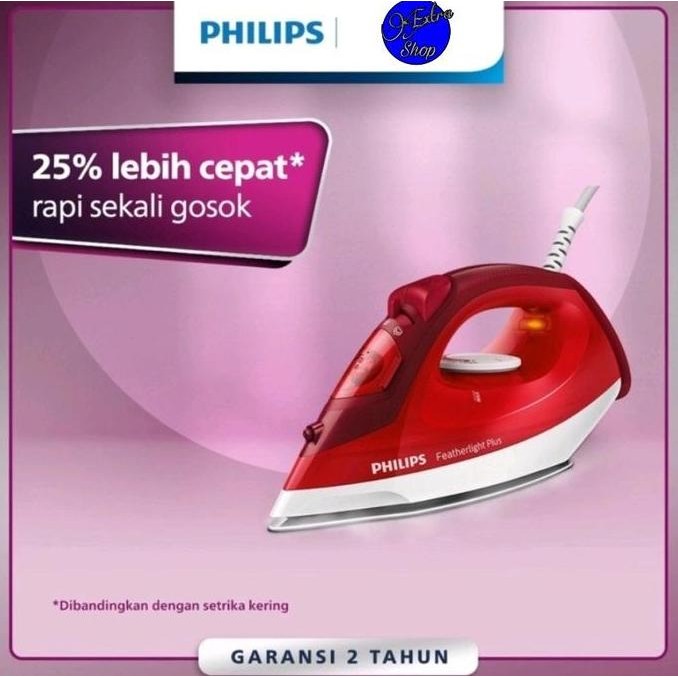 Philips Steam Iron Gc1424/45 - Red Gc1424 Gc 1424