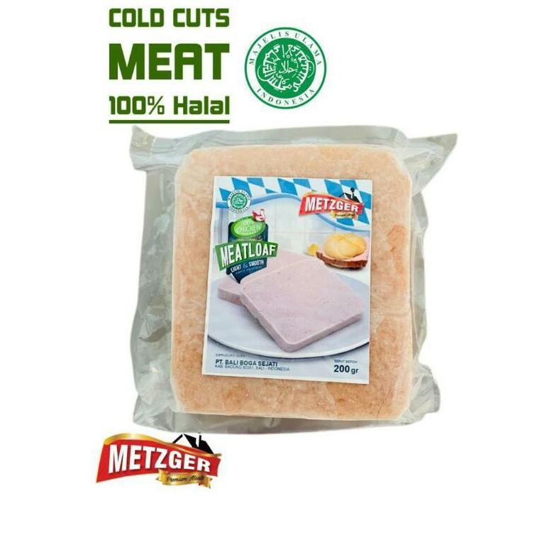 

ready Metzger Luncheon Ayam Meatloaf Chicken Halal 200G murah