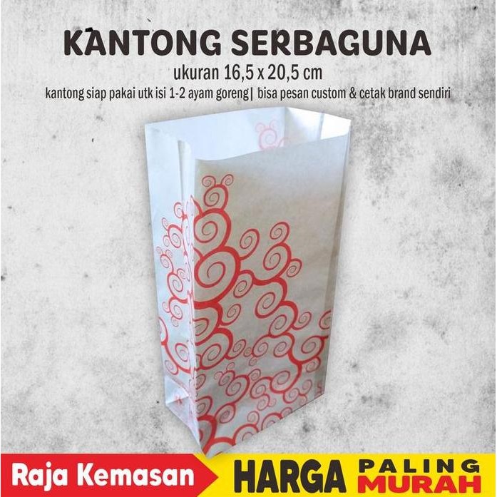 

ready stock Paper Bag, Kantong Kertas, Kantong Makanan, Kantong, Kantong Bungkus