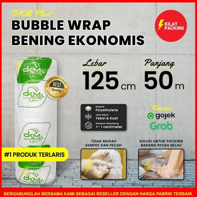 

ready stock Bubblewrap Bubble Wrap Bening Murah Bagus (OJOL)