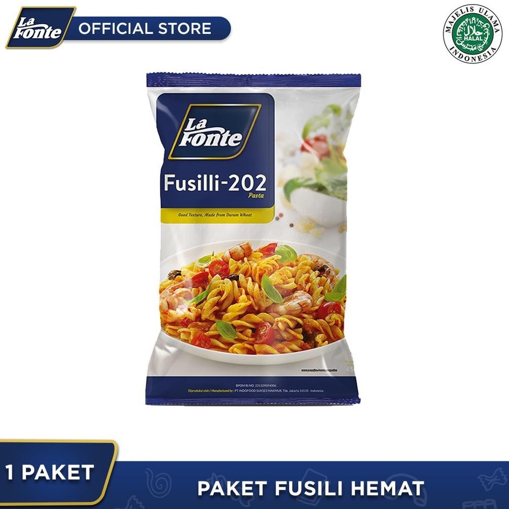 

ready La Fonte - Paket Siap Santap Fusili Carbonara murah