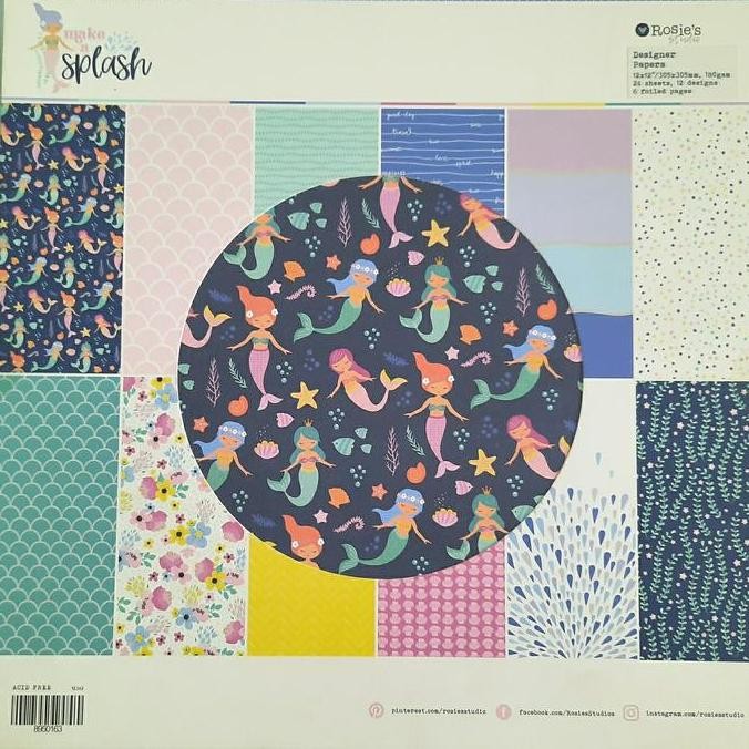 

baru Set Kertas Scrapbook 12"x12" | Designer Papers by Rosie's Studio