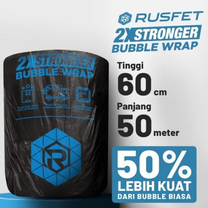 

ready stock BUBBLE WRAP ROLL BENING TEBAL TERMURAH BUBBLE PUTIH HITAM DKM 60X50