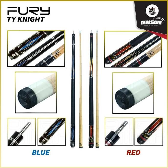 Murah Stick Billiard Fury Ty Knight - Stik Billiard Fury Ty Knight