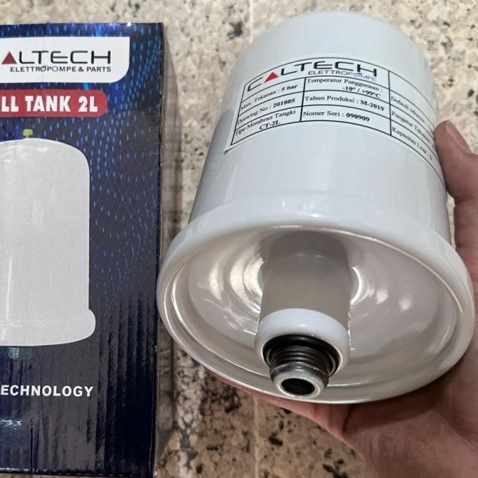 (Expert) Tabung pompa air CALTECH 2 liter 1/2 inch 2lt wasser pw 139 129 ea ga 130 jak SANYO PH 137 