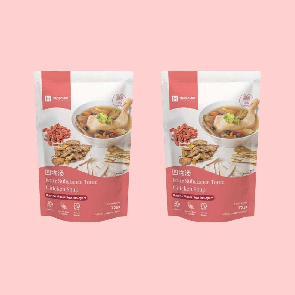 

ready Herbaleo - Twinpack Four Substance Tonic Chicken Soup murah