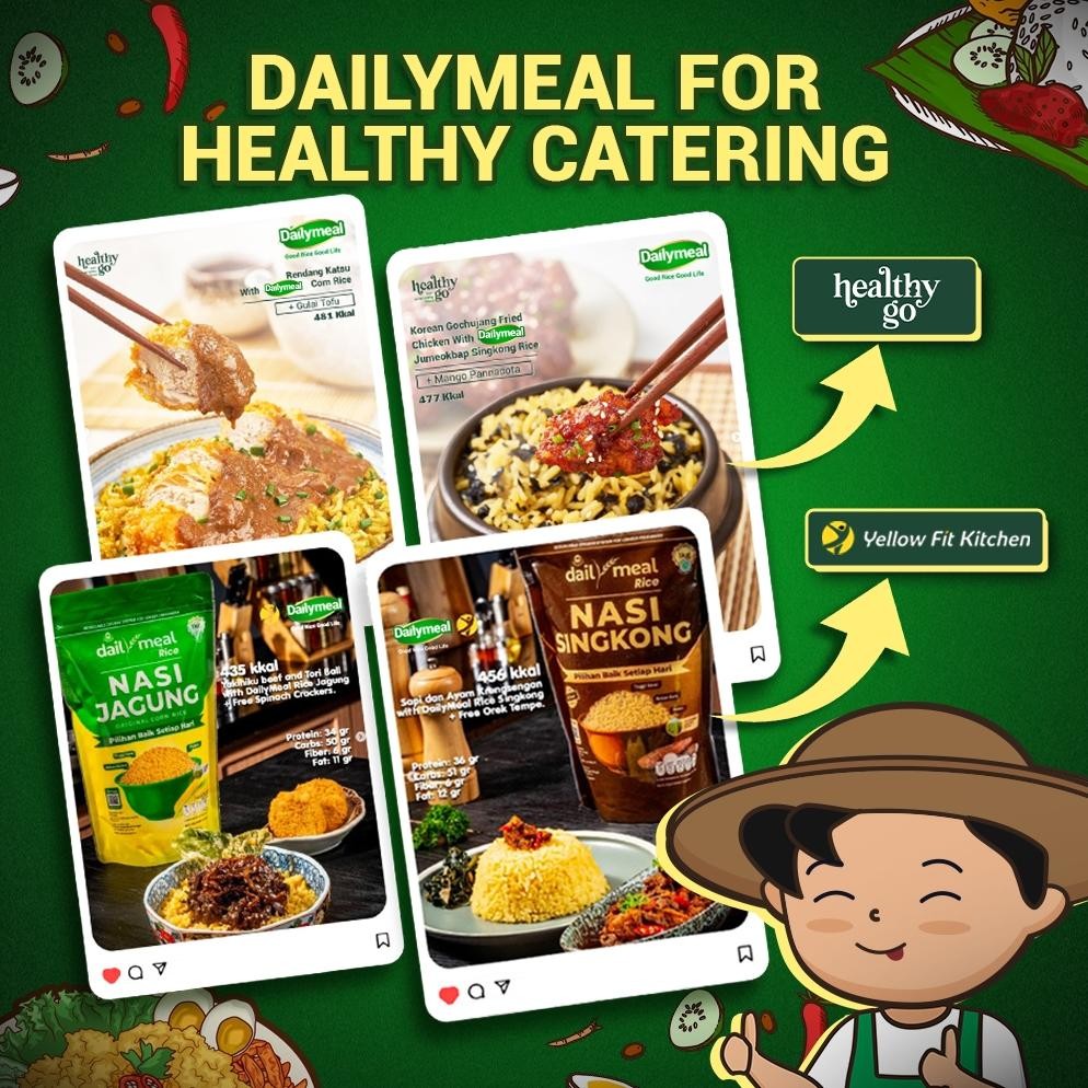 

ready [Keluarga Sehat] Dailymeal - Cassava Rice (Nasi Singkong) 1 kg (3pcs) - Paket Hemat untuk Serat Tinggi Sehari-hari murah