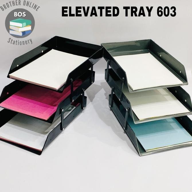 

Termurah Bos Rak 3 Susun/Laci Dokumen/Rak Kertas Meja/Rak Organiser/Penyimpanan - Hitam Murah Plastik Desk