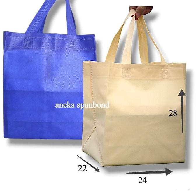 

ready stock Spunbond box 22x22 bag (press)