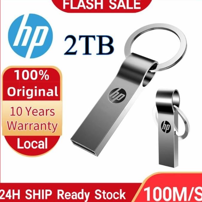 HP Flashdisk USB 128GB/256GB/512GB/2TB Flash Drive 3.0 Free OTG ORI
