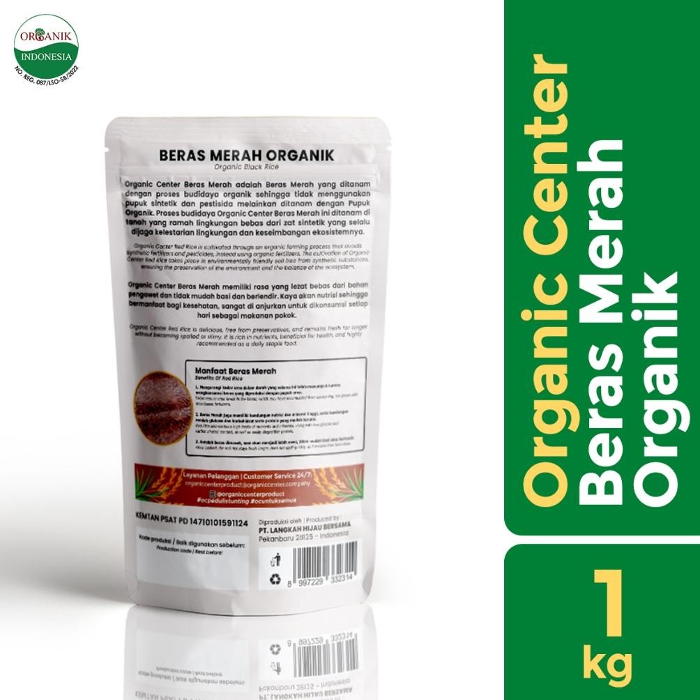 

ready Organic Center - Beras Merah Organik 1kg murah