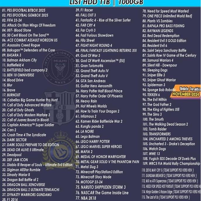 FLASHZ 1TB HDD PS3 Hardisk Eksternal USB3.0 1000GB PS3 |PLAYSTATION 3 Extra Storage