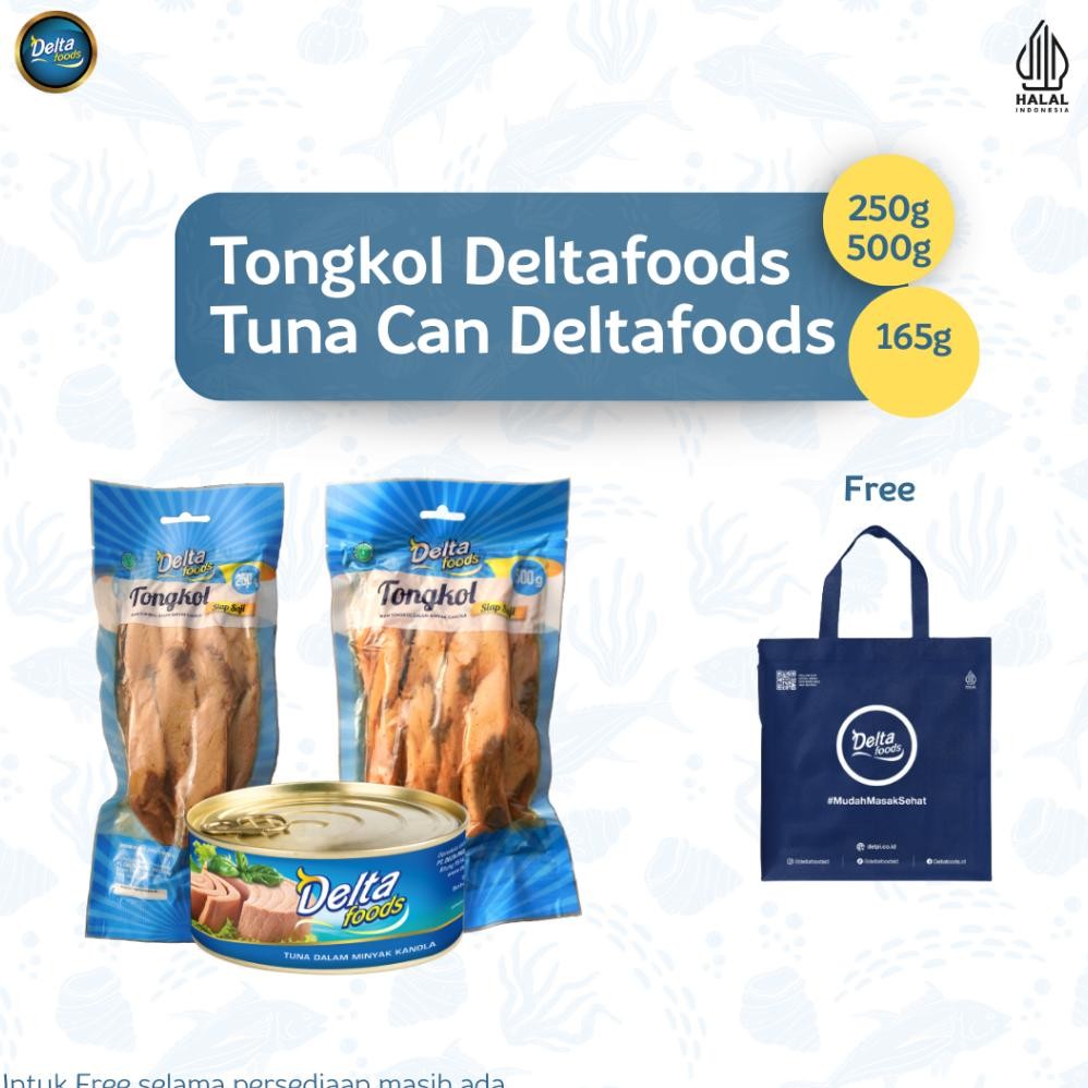 

ready Deltafoods - Tongkol dan Tuna Deltafoods Bundling 1 murah