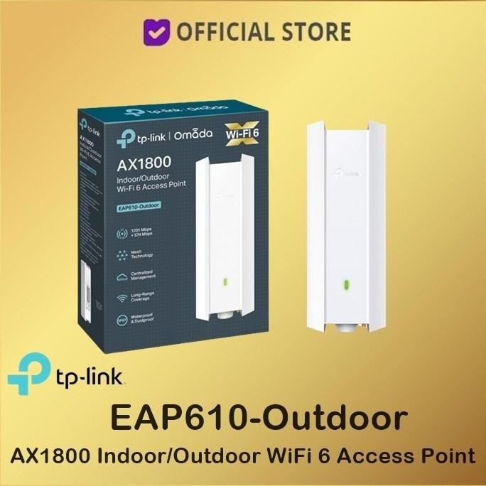 EAP610-Outdoor AX1800 Indoor/Outdoor WiFi 6 Access Point