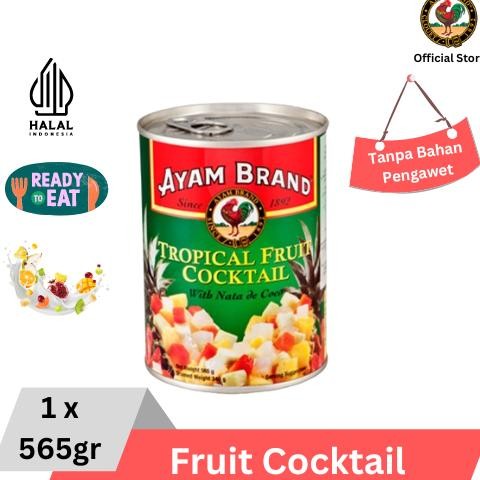 

ready Ayam Brand - Cocktail Koktil Buah Kaleng 565gr murah