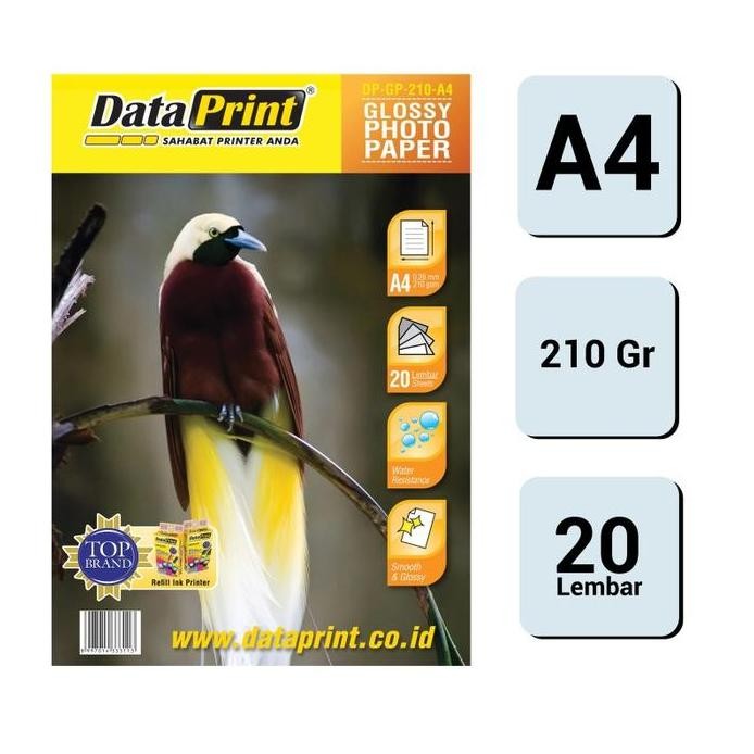

baru PAPER/KERTAS DATAPRINT 210 GRM GLOSSY