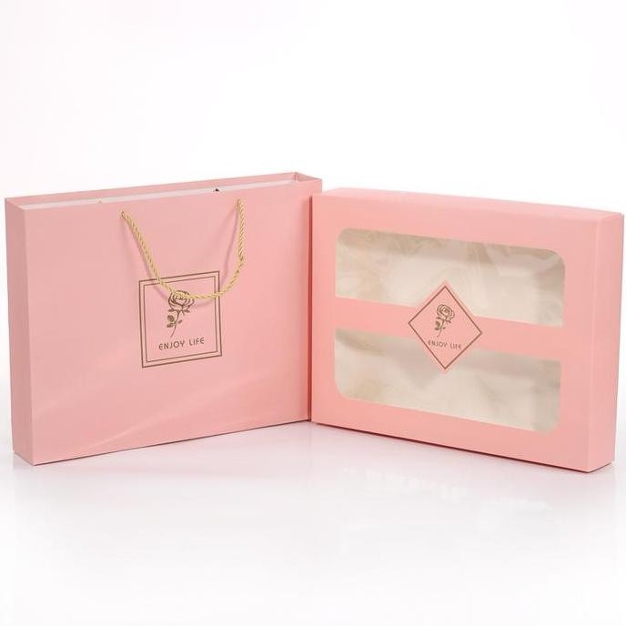 

ready stock Premium Hampers Gift Box Bag / Paper bag box / Tas Kotak Kado Hadiah Souvenir Merchandise Tahun Baru Natal Tali