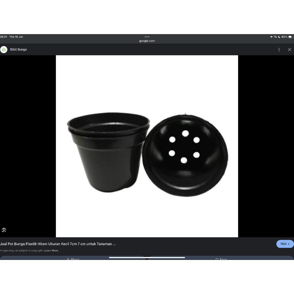 Pot Bunga Plastik 24Cm / Grosir Pot Bunga Terlaris