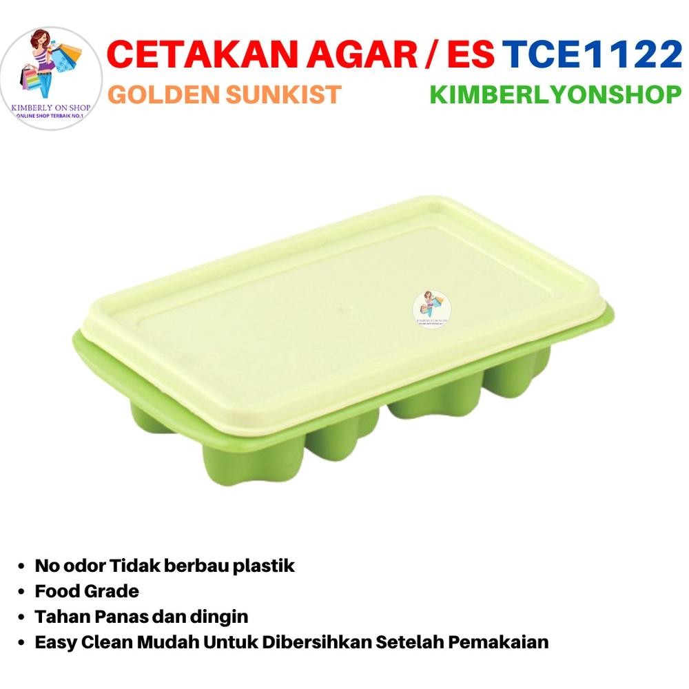 Cetakan Es Love Cetakan Agar Agar Serbaguna Tce 1122 Golden Sunkist Terlaris