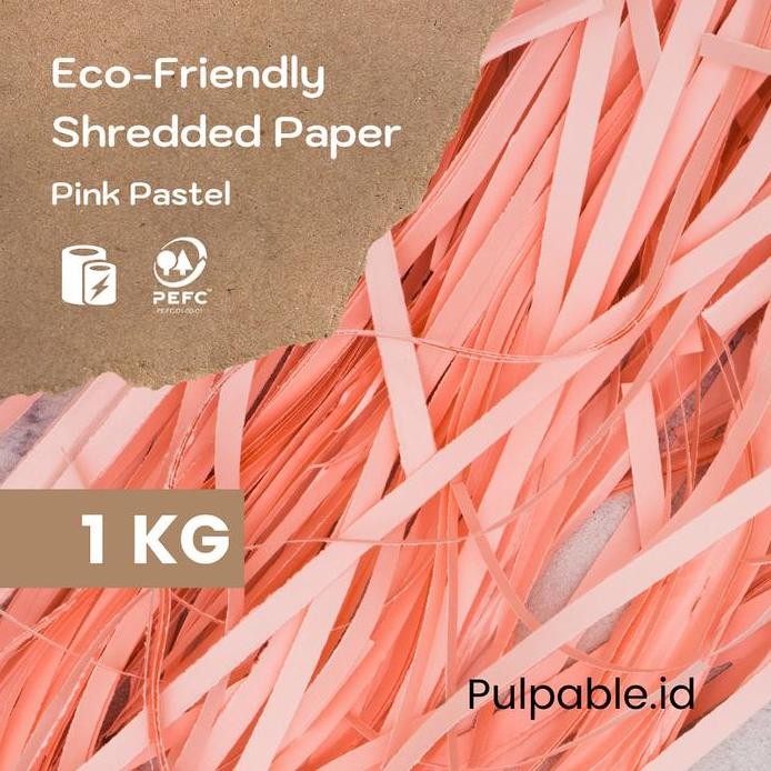 

baru 1 kg shredded paper / kertas serut / kertas cacah per kilogram