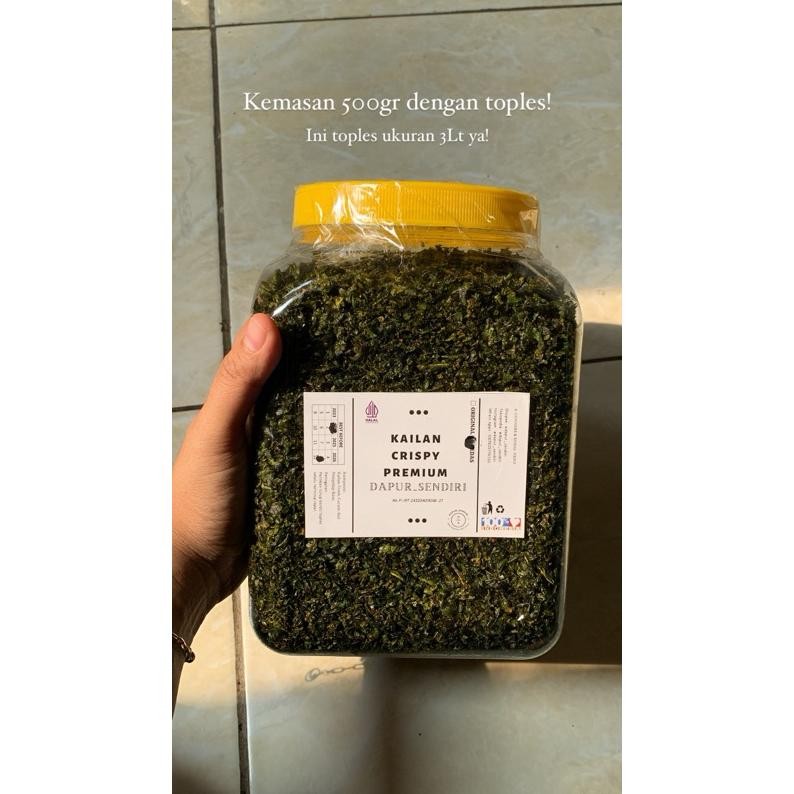 

ready KAILAN KEMASAN BESAR TOPLES 500GR murah