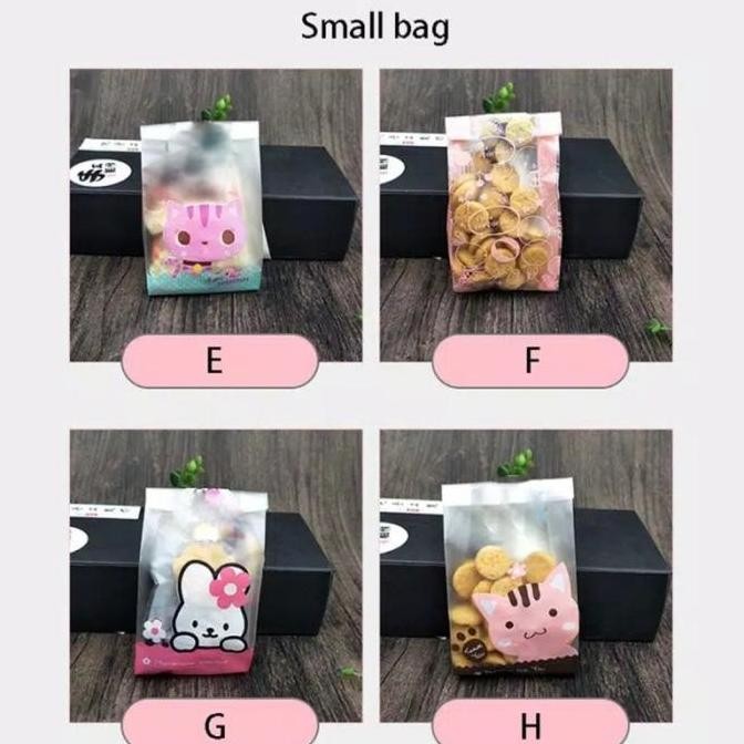 

ready stock Plastik Bungkus Biskuit Cookies Roti Permen Kado Packing Lucu