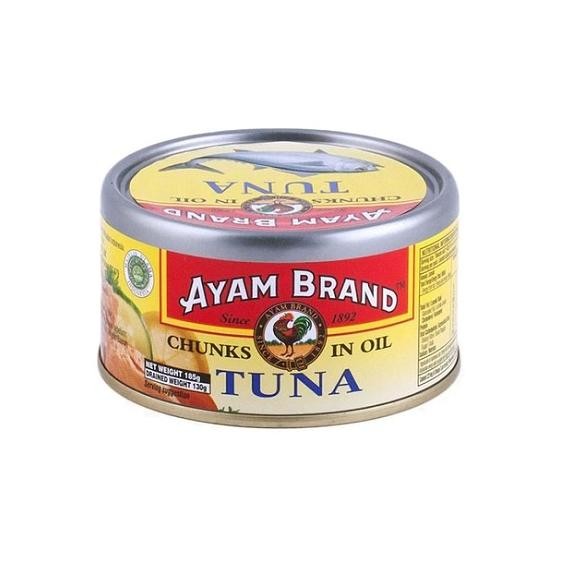 

ready AYAM BRAND TUNA CHUNKS IN OIL 150 GR murah