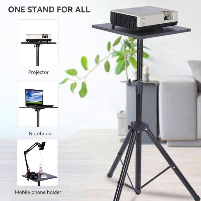 Tray Projector/ Meja proyektor Stand proyektor/ Standing tripod tv