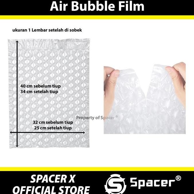 

ready stock Bubble Wrap modern model air bubble AIr Chusion 40 cm x 300 meter
