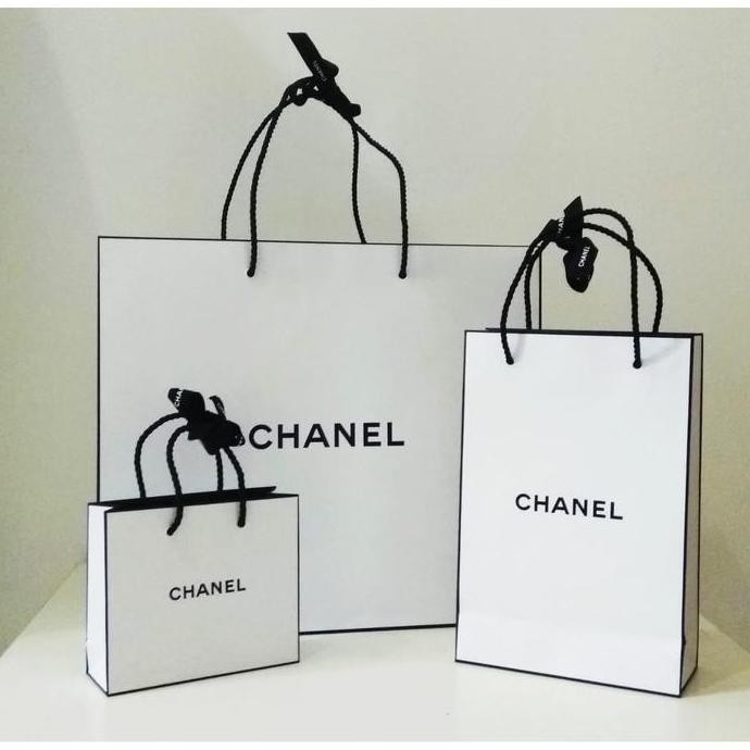 

ready stock PAPER BAG CHANEL